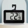Mini Refrigerator Fridge Thermometer Waterproof Digital Freezer Thermometer with Hook Digital Refrigerator Thermometer for Home