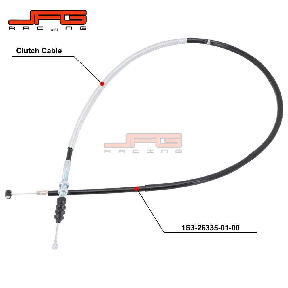 YFM700 Motorcycle Brake & Clutch Cable - Black