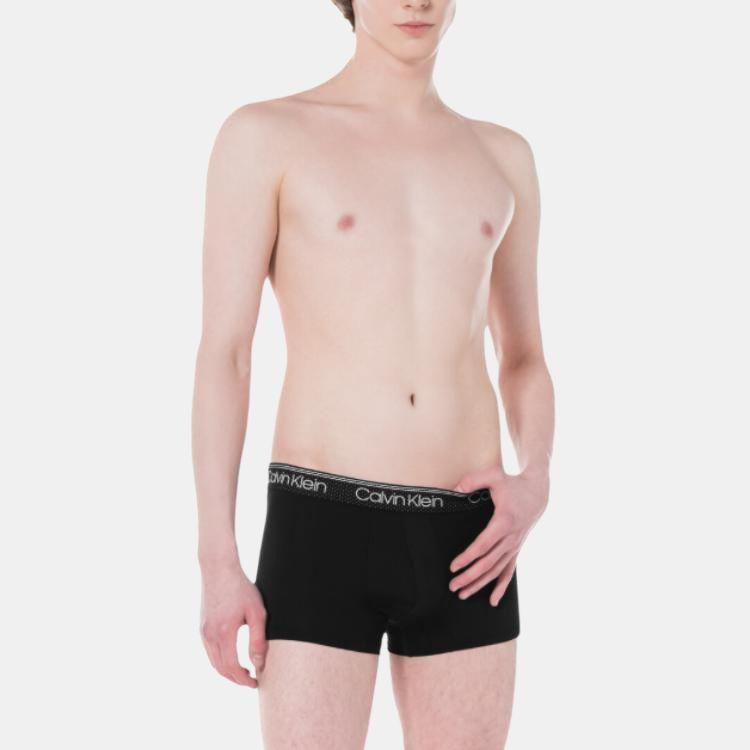 Calvin Klein Mesh Low Rise Comfortable Boxer Briefs Men underwear Black NB3807-UB1