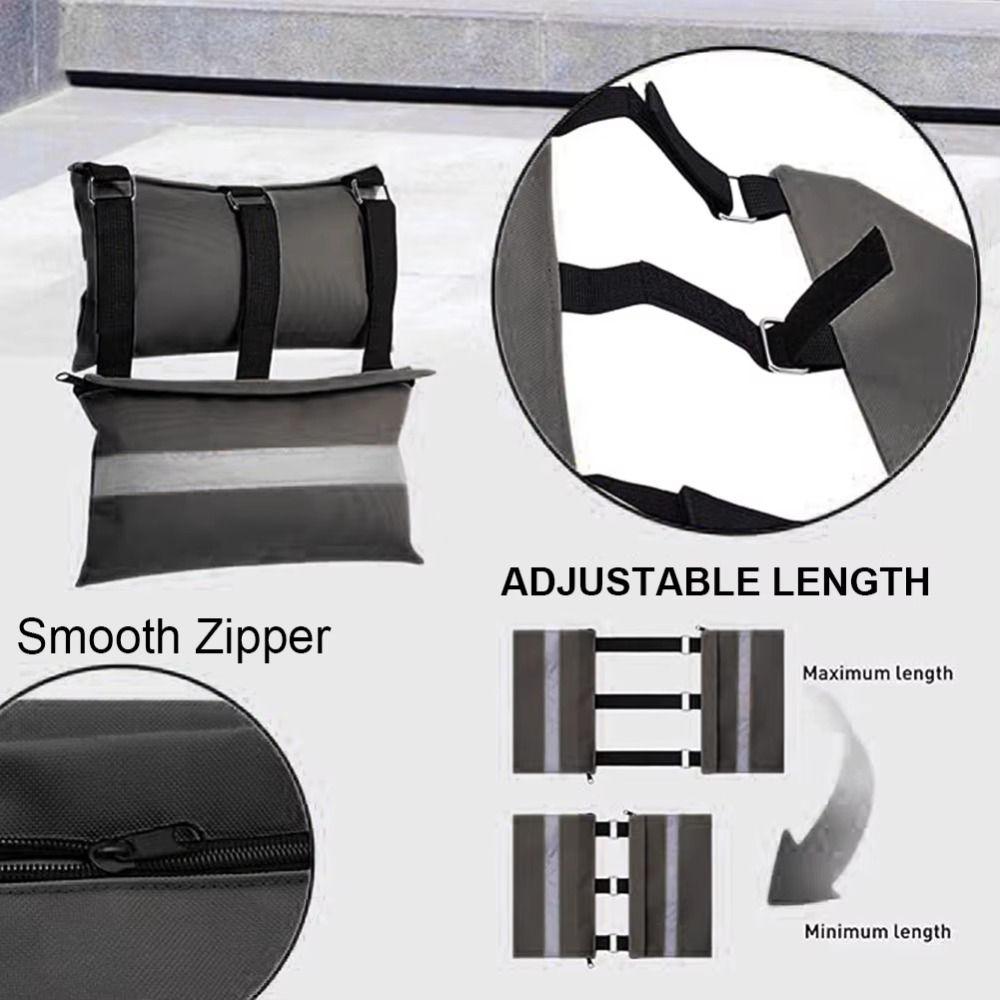 Robuster RV-Abwasser-Gewichtsbeutel Reflektierstreifen Abwasserschlauchbefestigung Campinganhänger