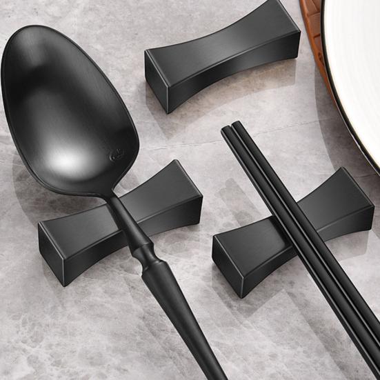 Essstäbchenhalter, Edelstahl, Gabel, Löffel, Besteckhalter, leicht zu reinigen, Essstäbchenhalter für die Küche zu Hause