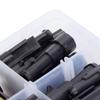 Waterproof Car Wire Connector Copper Plug 1/2/3/4/5/6 Hole for Lighting Electronics Wire Connector Marine Plug Socket Kit
