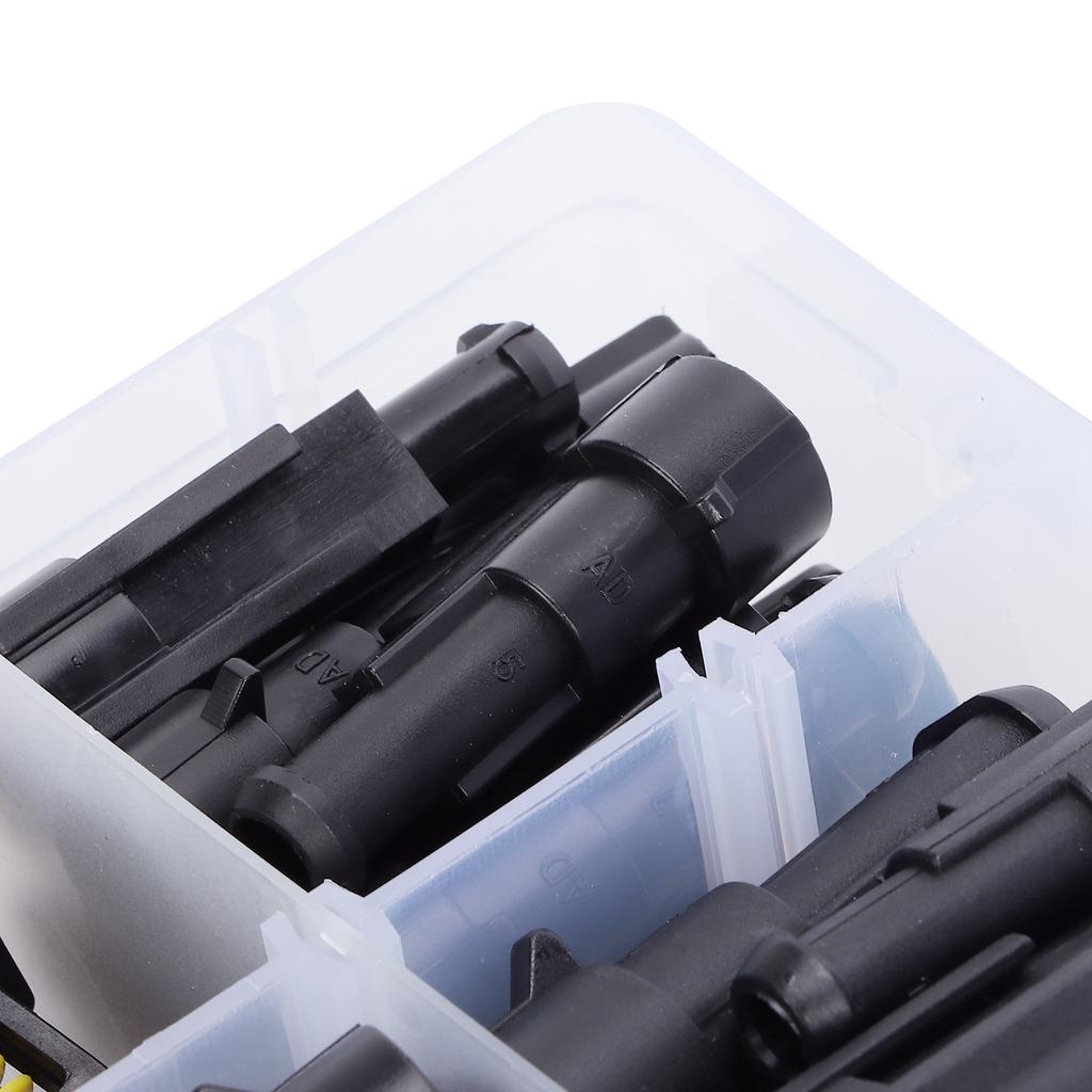 Waterproof Car Wire Connector Copper Plug 1/2/3/4/5/6 Hole for Lighting Electronics Wire Connector Marine Plug Socket Kit