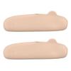 2PCS Silicone Makeup Brush Holder Waterproof Soft Portable Cosmetic Storage Bag Face Brushes Organizer Case for Travel