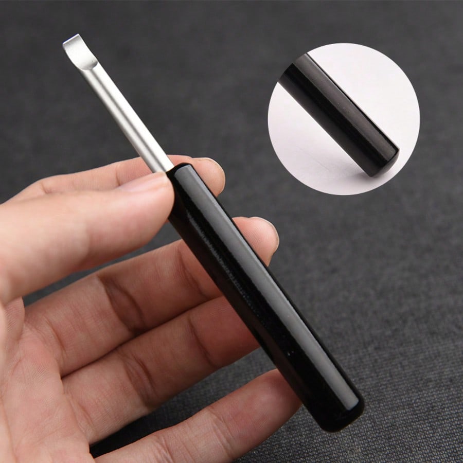 1PC Watch Back Case Opener Tool, Stainless Heavy-Duty Watch Repair Tool with Precision Lever, for Battery Replacement Strap