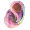 1 6 Ball Jointed Doll Wig Simulation Scalp Soft High Temperature Silk Doll Replacement Hair Wig for 15.5‑17cm Head