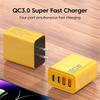 Încărcător Telefon Dublu USB 4 Porturi Încărcare Rapidă QC3.0 Adaptor Încărcător Tip C Încărcare Rapidă PD Dublă 120W Încărcător Telefon Mobil pentru Smart Phone