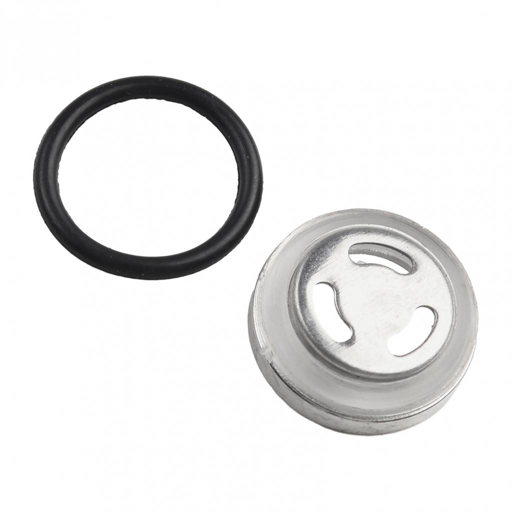 Sight Glass Rubber Gasket Silver Bike Brake Master