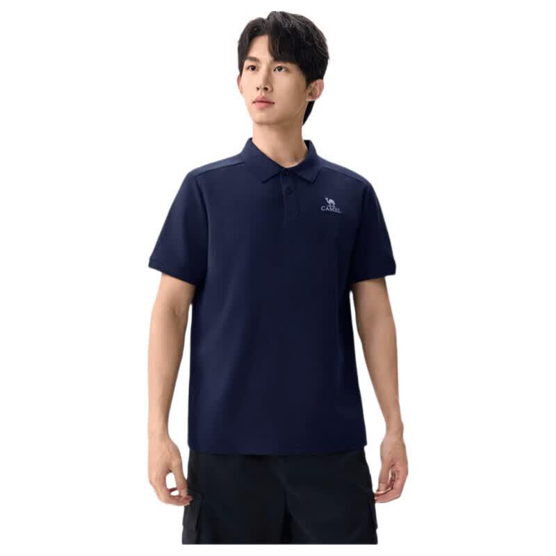 Camel Men s Short Sleeve Polo Shirt