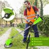 ABBY-100Pcs Plastic Grass Trimmer Blades Lawn Mower Blade Cordless Trimmer Garden Tool Lawn Mower Trimmer Accessories