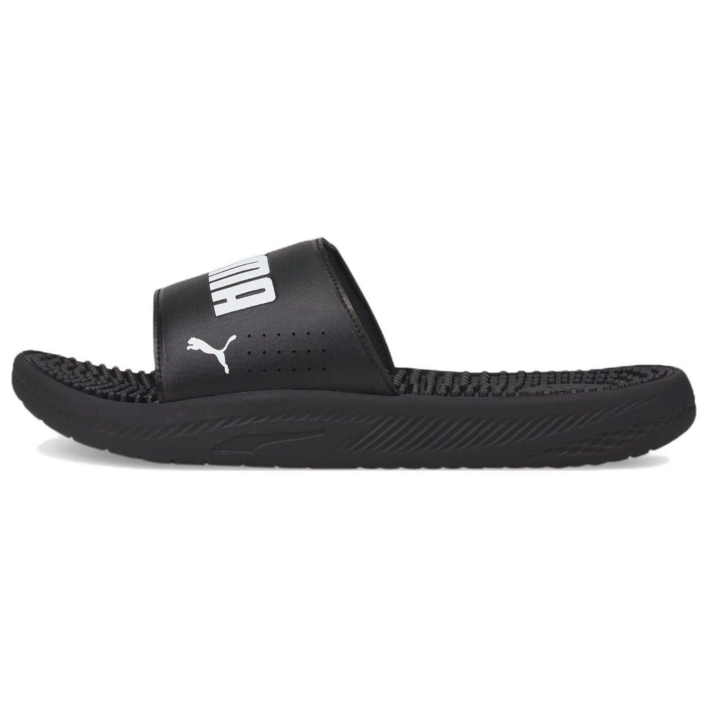 Puma Softride Slide Massage Sports Slippers Men Footwear Black 383062-01