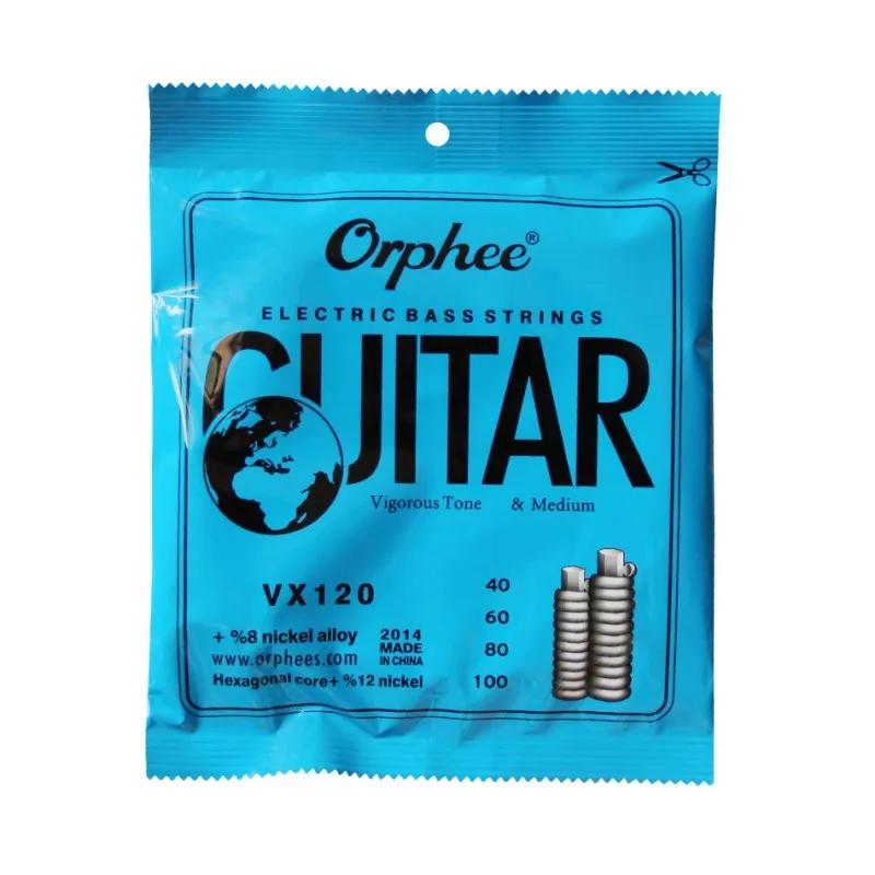 Orphee VX Bass Guitar Strings Carbon Steel Hexagonal Core Alloy Wound Electric Bass Guitarra Guitar String Accessories