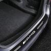 Carbon Fiber Car Trunk Rear Bumper 3D Sticker Guard Plate Protector For Mercedes-Benz AMG C500 C200 C300 A B C E GLA CLA GLK GL ML GLE W204 W205 W211