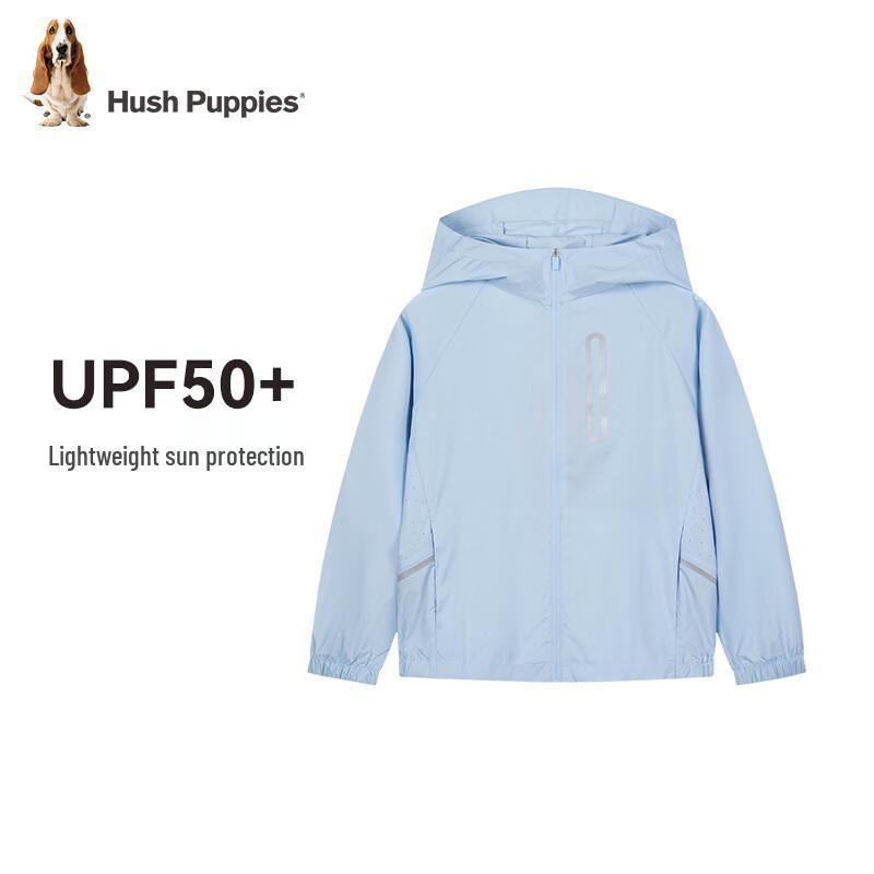 Детская куртка с капюшоном Hush Puppies с защитой от солнца UPF50+ 140