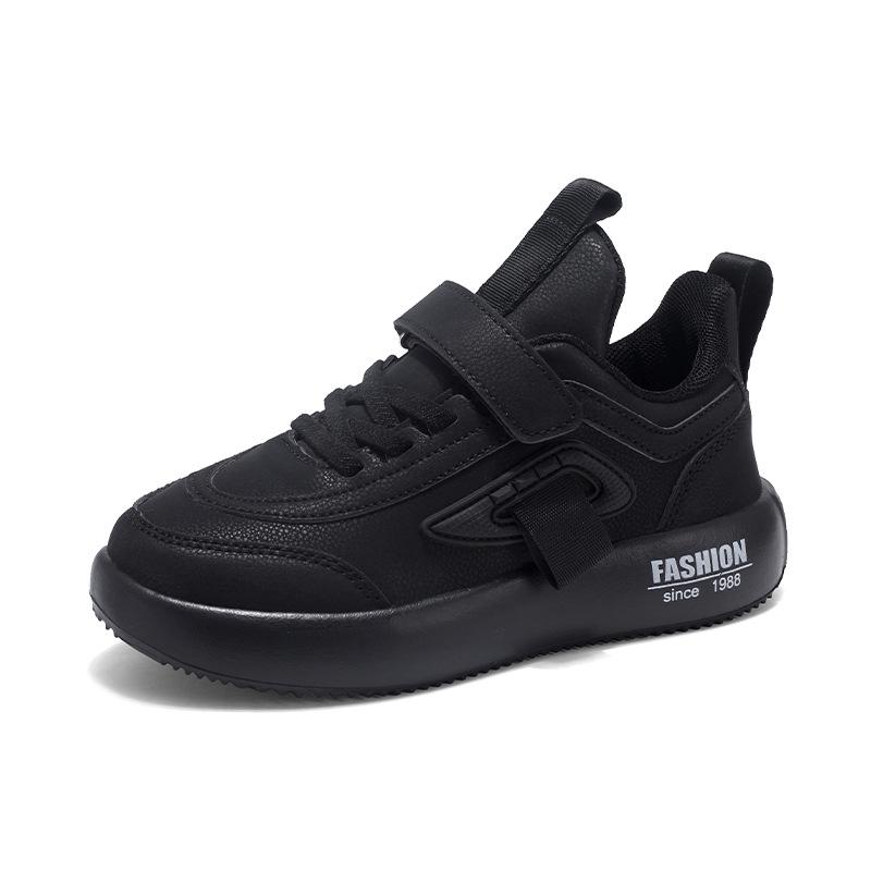 

Lightweight Breathable Leather Boys Casual Shoes for Ages 6-12 38