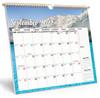 Inkdotpot 13"x11" Wall Calendar -Runs Until December 2023 Hanging Spiral Bound Monthly Calendar 2022-2023 for Home or Office