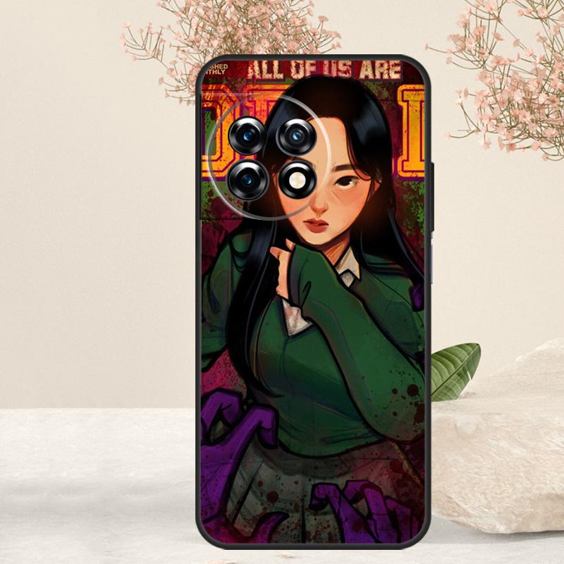 All of us are dead Hot Case For OnePlus 15 13 12 11 13T 13R 12R 15R 10T 8T 10 Pro Nord 5 CE 4 3 2 Lite N20 N30 Cover