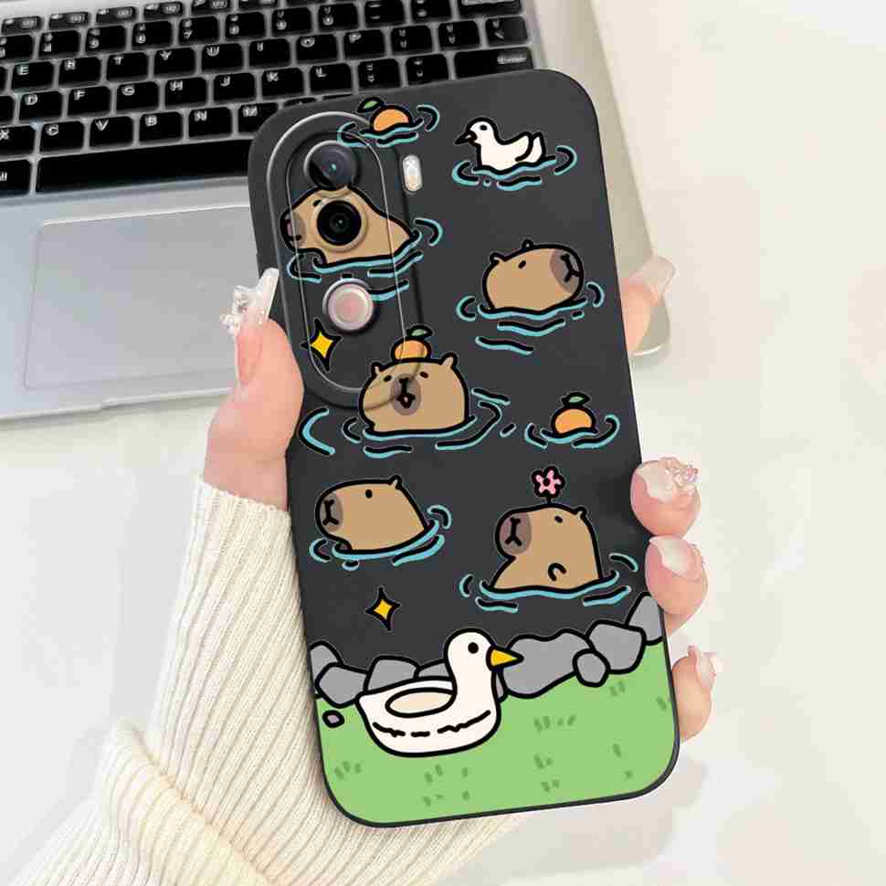 Flower Cover For Vivo V40e Case Soft Silicone Phone Back Cover Casing For Vivo V 40e V40e 4G V2403 Coque TPU Fundas