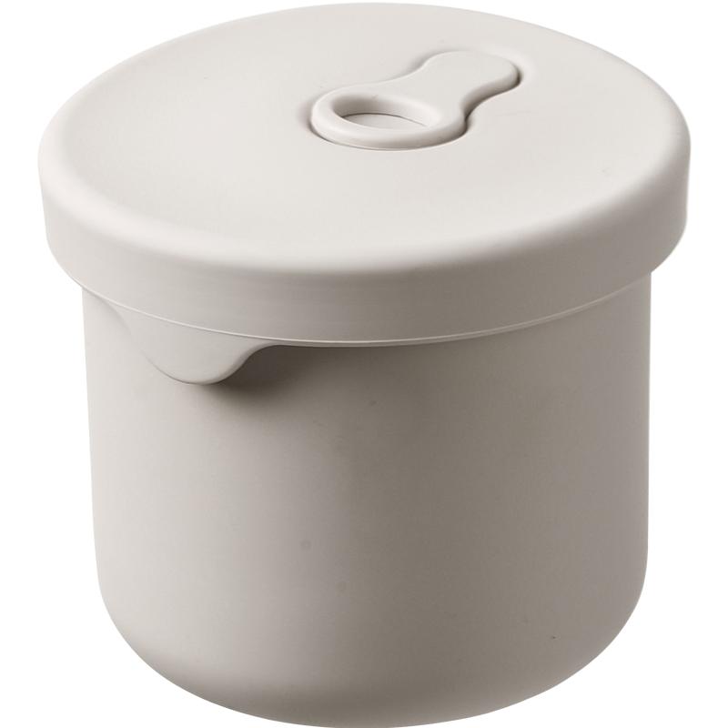 

700 мл 250 мл круглый силиконовый ланч-бокс холодильник свежесть коробка микроволновая печь посудомоечная машина контейнер для хранения продуктов с крышкой 1&1