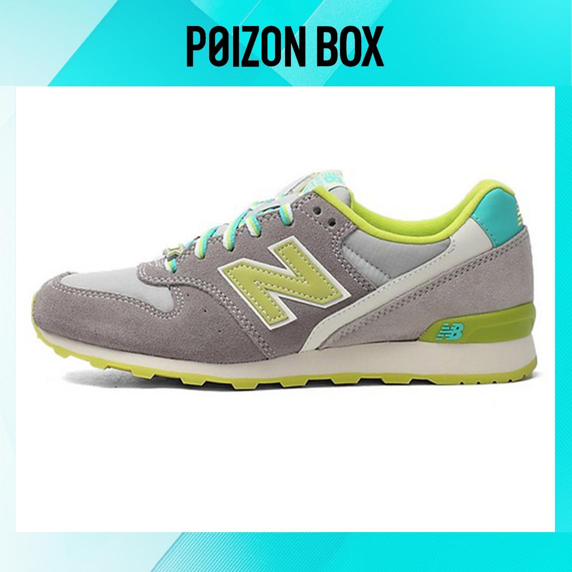 

кроссовки New Balance Wmns 996 Series Low-Top Running Shoes Gray/Green WR996DPE