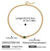 Youthway Vintage Glass Stone Crystal Pendant Necklace For Women  Gold Plated Stainless Steel Necklace Fashion Jewelry Gift
