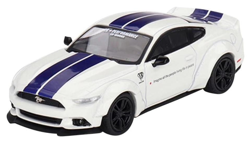 

TrueScale Miniatures MINI GT 164 LBWORKS Ford Mustang White Right-hand drive Finished product