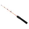 50cm Mini Ice Fishing Rod Short Portable FRP Ice Fishing Pole with EVA Anti Slip Handle
