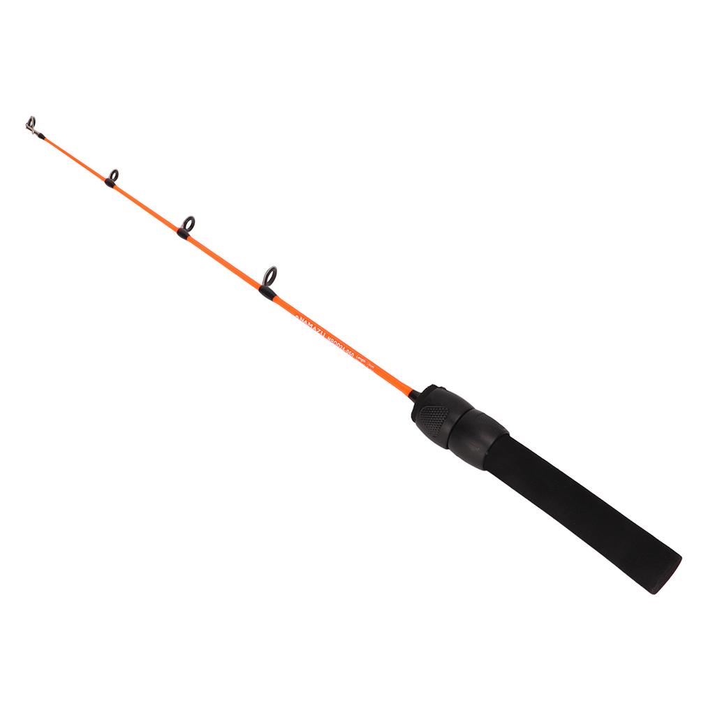 50cm Mini Ice Fishing Rod Short Portable FRP Ice Fishing Pole with EVA Anti Slip Handle