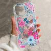 Colorful Floral Transparent Phone Case for  Mi 11 Lite 5G NE 14 13T 13 12T 12 Poco F5 X5 X3 X6 Pro Shockproof TPU Cover