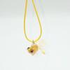 Y2K Resin Goldfish Pendant Necklace for Women Fashion Egirl Punk Clavicle Chain Fashion Jewelry Valentines Day Gifts