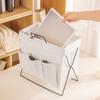 Storage Basket Foldable Dirty Laundry Basket Multipurpose Strong Load-Bearing Organizer for Clothes Groceries Snacks