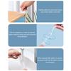1 Set Self Adhesive Silicone Clear Bumpers Wall Protector Furniture Refrigerator Door Cabinet Glass Mute Buffer Anti-crash Pad