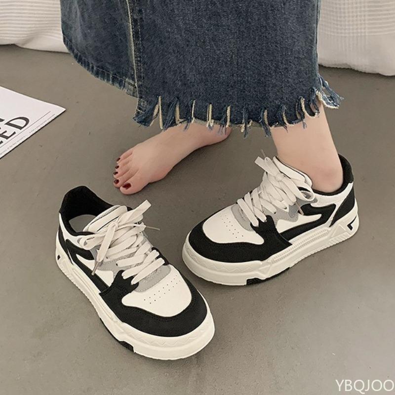 New autumn winter sports board shoes versatile casual thick sole simple comfortable women's shoes niche daily casual shoes