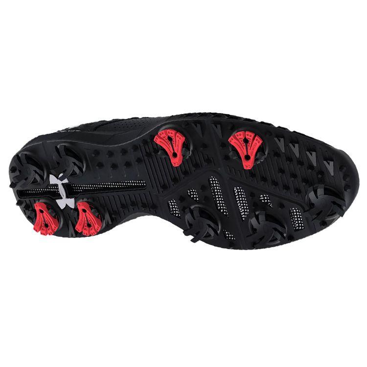 Under Armour HOVR Drive 2 Wide Golf Shoes Black Low Top Men Sneaker 3025078-001