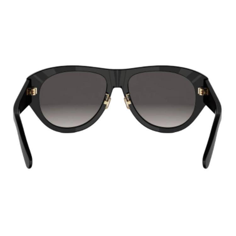 Dior Letter Logo Design Irregular Frame Sunglasses Unisex Sunglasses Black DIORGLOW-A1F-10A157
