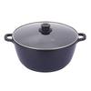 Aluminum Stock Pot NonStick with Glass Lid Deep Soup Pot Uncoated Janpanese Style Saucepan Special for Donkey-hide Gelatin