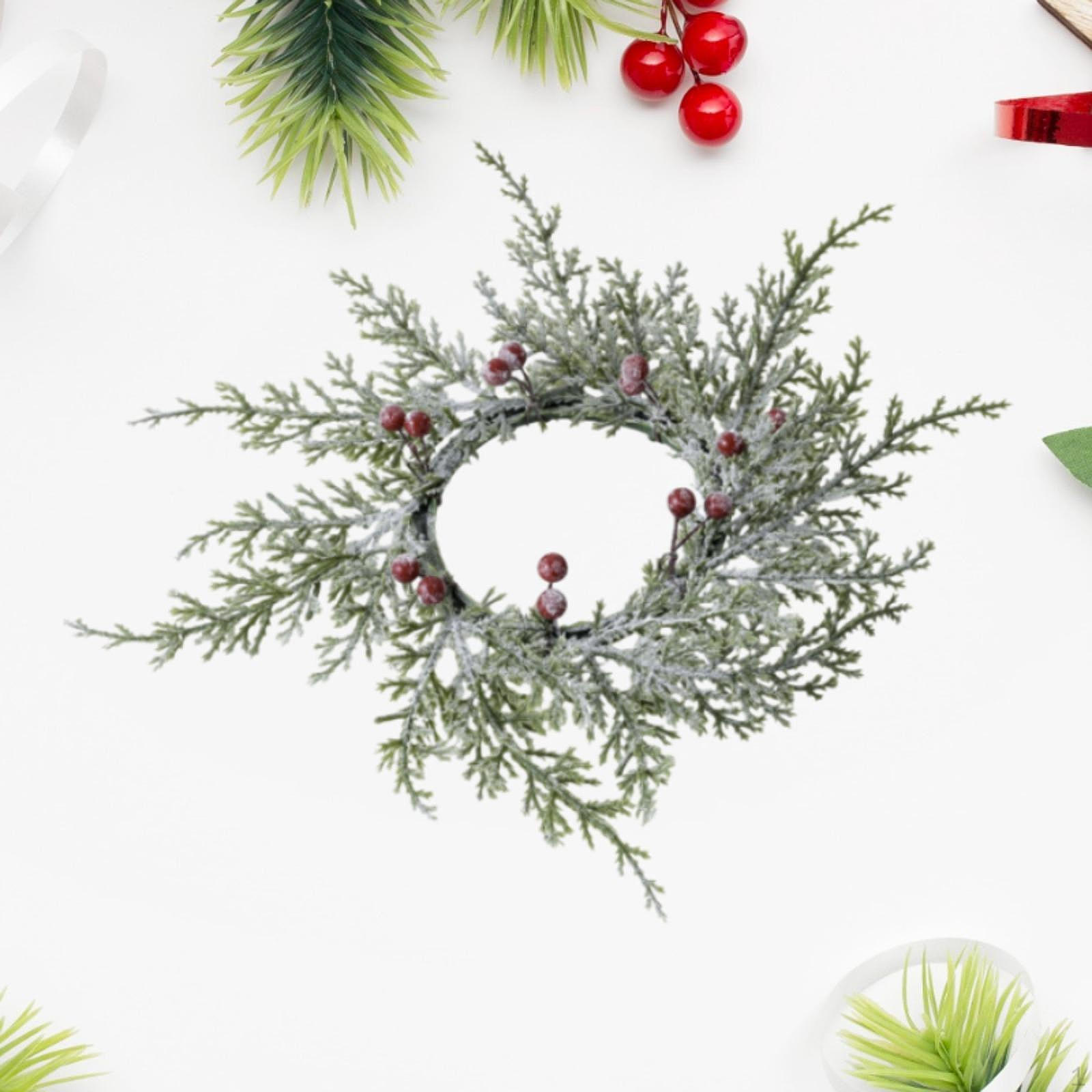 

Рождественская свечная гирлянда Реалистичный домашний декор для спальни, окна, гостиной