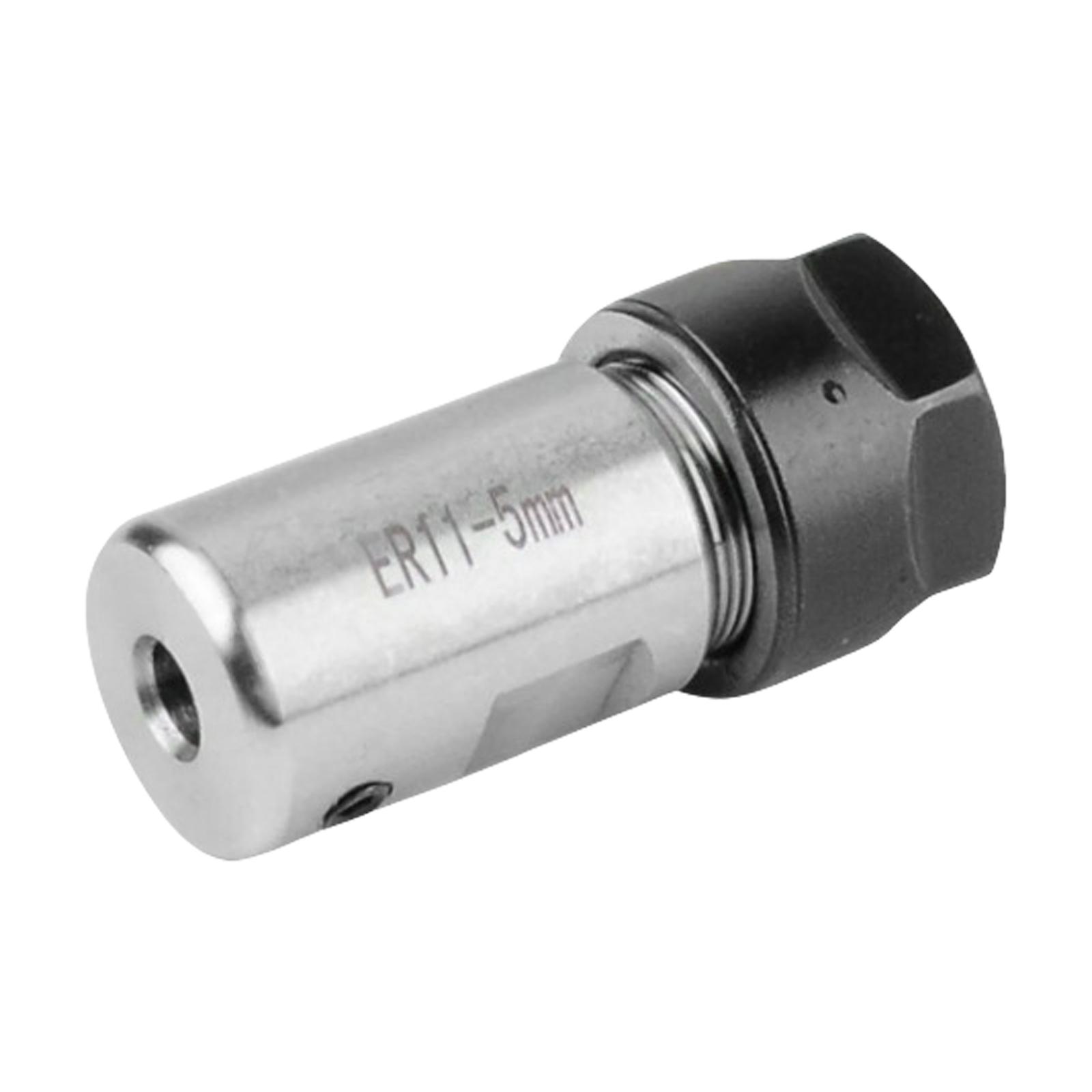 

ER11 Цанговый патрон Удлинитель шпинделя Высокая точность Вал двигателя Удлинитель шпинделя Адаптер Принадлежности для токарного станка D