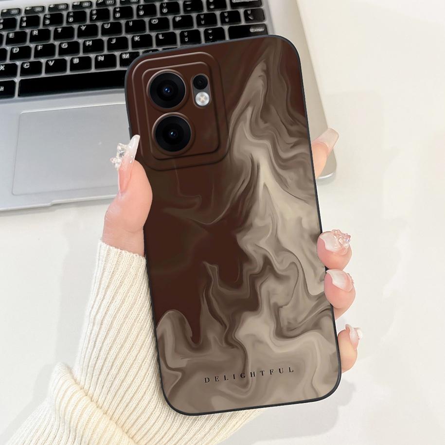 For Oppo Reno13 F 5G Case New Fashion Flower Silicone Soft Bumper Cases For Oppo Reno13F 4G Protection Cover Reno 13F 13FS Coque