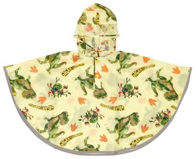 Skater Regenponcho Regenmantel für Kinder Gigantosaurus Geeignete Körpergröße 80-100cm RAPO2-A