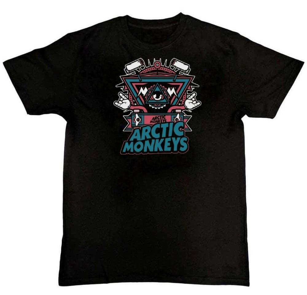 

Arctic Monkeys Eye Pyramid Graphic Print Unisex Mens TShirt S M L XL 2 3 4 XL Unisex T-Shirt XXXL