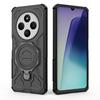 Magnetic Case for Xiaomi Redmi 14C 4G/14R 5G/Poco C75 4G Rotating Metal Kickstand PC+TPU Phone Back Cover