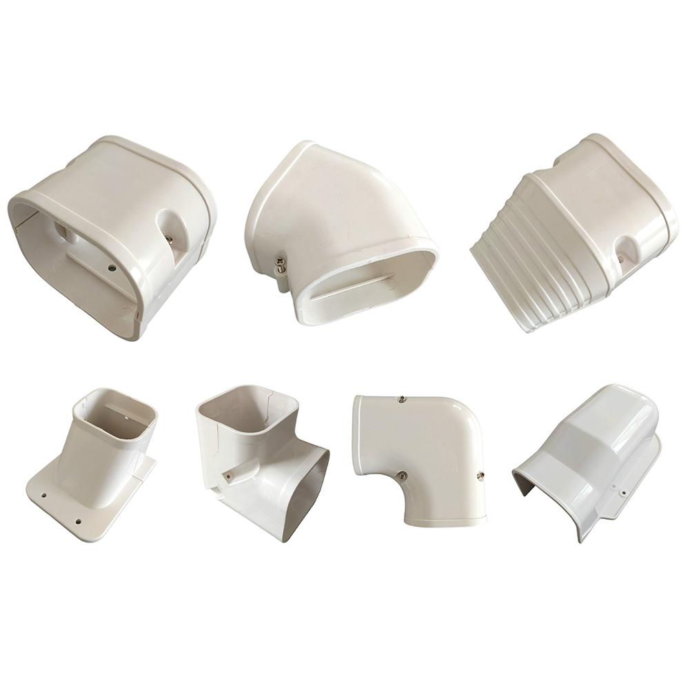 Cover Wall Cap Wall Entry Cap Weather Resistance White