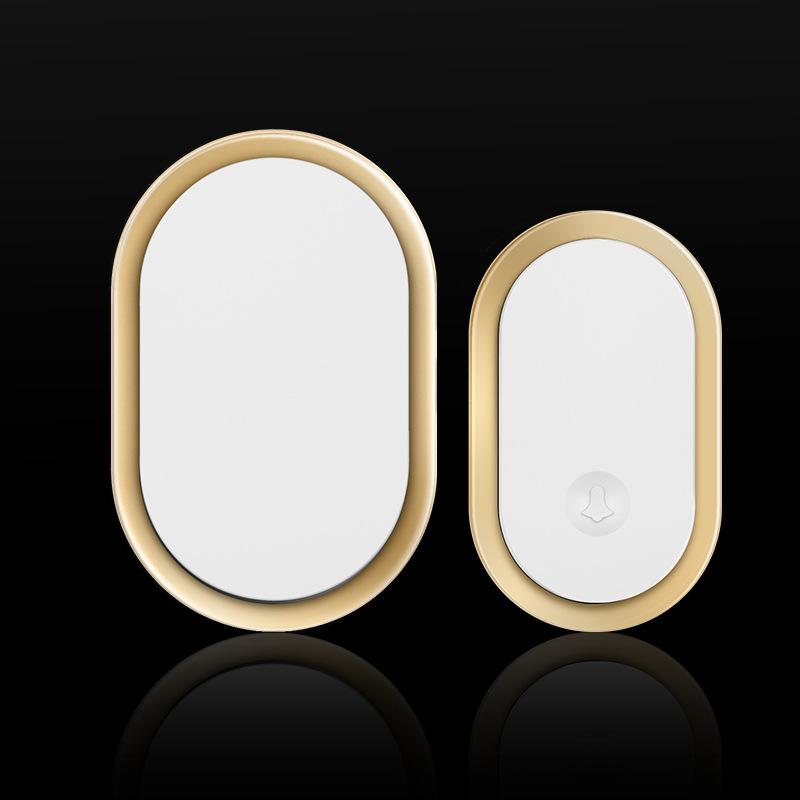 Wireless Doorbell Intelligent Welcome Door Bell 300M984 Ft  Home Smart Doorbell Us Eu Plug Chime Kit Led Flash Security Alarm