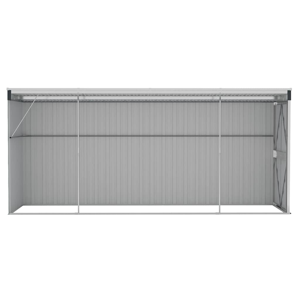 Vidaxl Gartenhaus, Wandmontiert, Anthrazit, 118X382X178 Cm