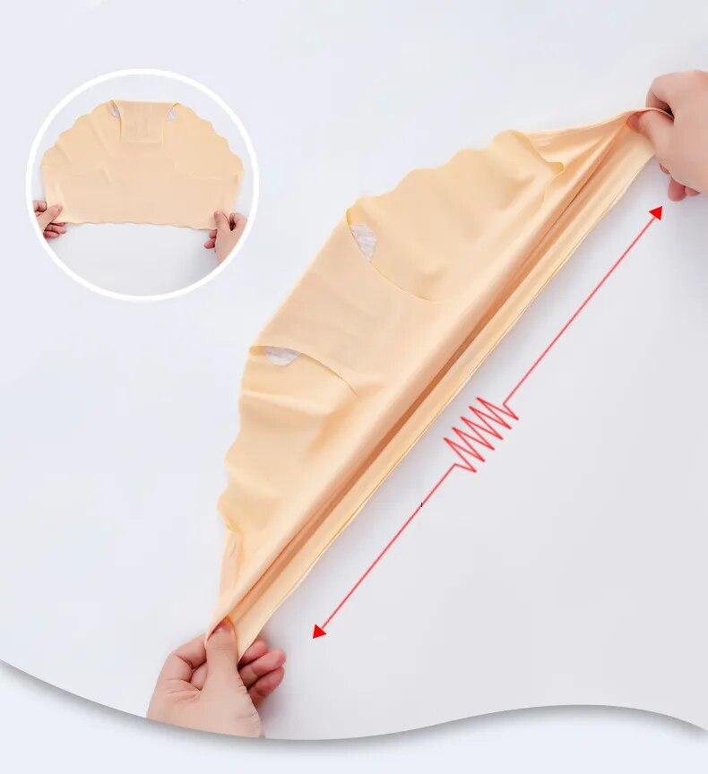 4Pcs/Set Seamless Underwear Silk Women's Panties 3XL Tangas Lady Ruffle Underpants 4 Pieces Girls Briefs Panty Sexy Lingerie 4PC