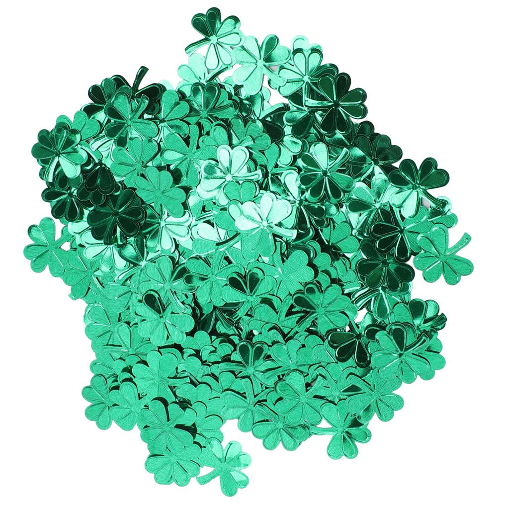 Clover Sequins Decorative Shining Shamrock Confetti Craft Holiday Gift Decoration