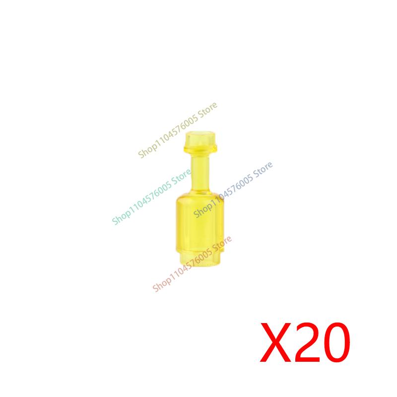 MOC City Scene Accessories Building Blocks Medieval Bonfire Flame Wine Bottle Reagent Bottle Box Compatible Mini Bricks Toys T11