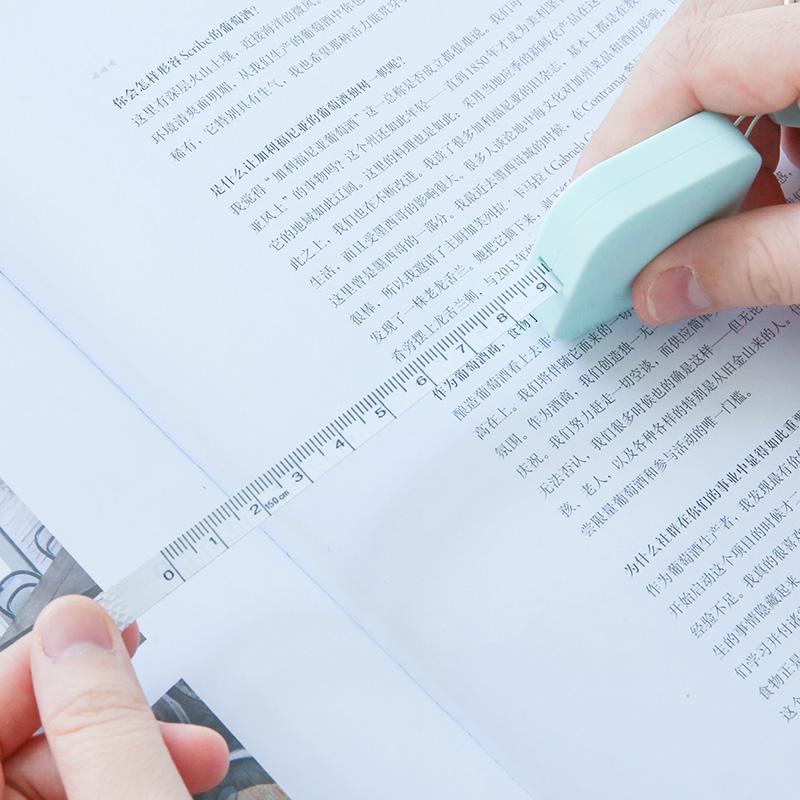 150cm/60 Tape Measure Lightweight Retractable Ruler Children Height Ruler Centimeter Inch Roll Tape