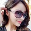 Gafas de sol polarizadas para mujer gafas cabeza de zorro tendencia de moda gafas versátiles gafas de transmisión en vivo celebridad de Internet